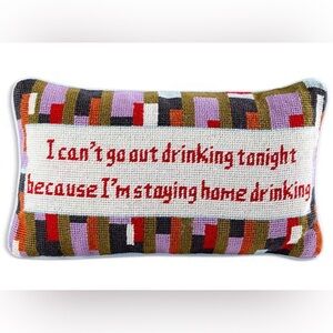 Furbish Needlepoint Pillow